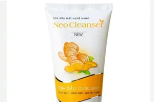 Thu hồi sữa rửa mặt nghệ Nano Neocleanser không đạt chất lượng