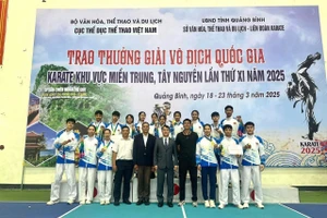 Gia Lai giành 22 huy chương ở Giải Vô địch quốc gia Karate khu vực miền Trung-Tây Nguyên