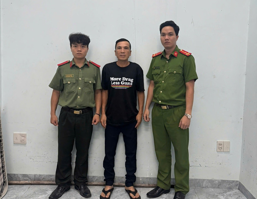 Đối tượng Nguyễn Ngọc Dự tại thời điểm bị bắt giữ. Ảnh: ĐVCC doi-tuong-nguyen-ngoc-du.jpg