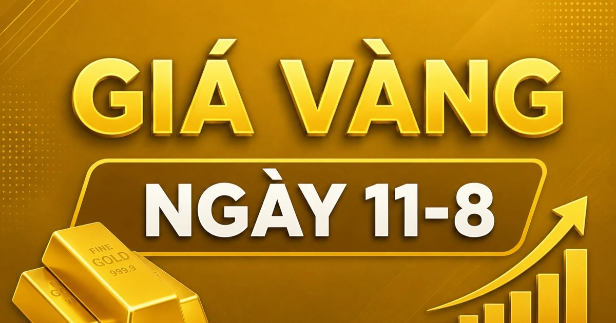 Giá vàng miếng ngày 11/8 tăng, chênh lệch mua - bán duy trì cao