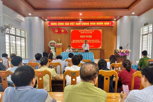 Quang cảnh hội nghị đối thoại. Ảnh: Vũ Chi