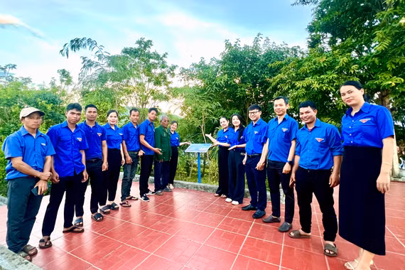 Đoàn xã Al Bá ra mắt công trình thanh niên "Số hóa địa chỉ đỏ"