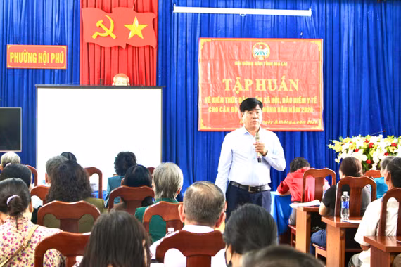 Gia Lai: Tuyên truyền chính sách BHXH, BHYT cho hội viên nông dân 