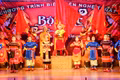 Trích đoạn tuồng Quang Trung lên ngôi (vở tuồng Quang Trung đại phá quân Thanh) là một trong những tiết mục được Nhà hát Nghệ thuật truyền thống tỉnh Gia Lai dàn dựng biểu diễn phục vụ du lịch. Ảnh: Ngọc Nhuận