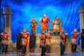 Vở tuồng Nhìn lại một vương triều khắc họa vương triều Hồ (1400 - 1407) để lại nhiều dấu ấn trong lịch sử nước ta. Ảnh: Ngọc Nhuận