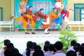 Chương trình mang lại trải nghiệm đầy ý nghĩa cho học sinh xã Bình An. Ảnh: ĐVCC