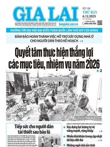 Báo Gia Lai số thứ bảy ngày 6-12-2025