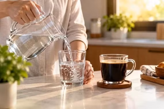 Vừa ngủ dậy đã uống cà phê? Chuyên gia khuyên nên làm thêm điều này