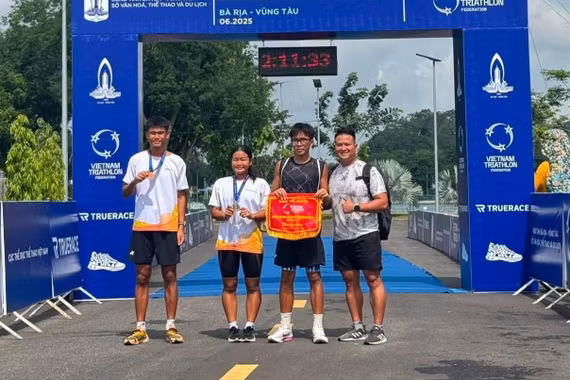 Điều thú vị từ tuyển triathlon Gia Lai
