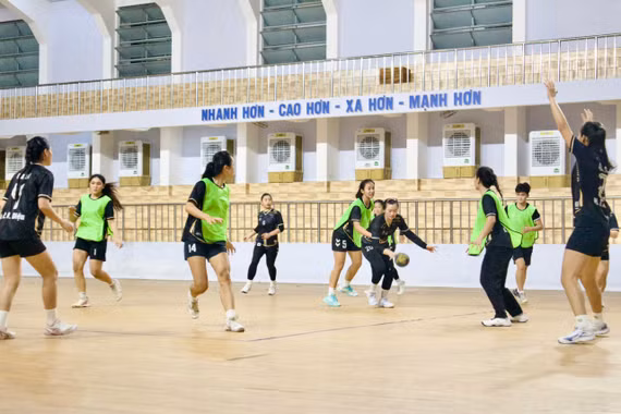 Bóng ném nữ Gia Lai hướng tới mục tiêu mới