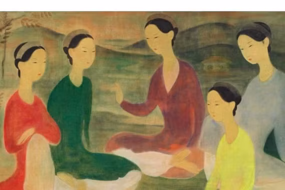Tìm ra bức tranh Việt gần 100 tỷ đồng