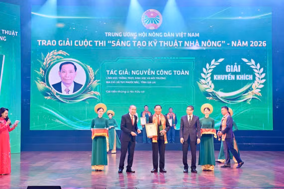 2 nông dân tỉnh Gia Lai đạt giải Cuộc thi Sáng tạo kỹ thuật nhà nông toàn quốc lần thứ XI