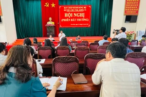 Ban chấp hành Đảng bộ huyện Chư Păh tiến hành hội nghị về sắp xếp, tinh gọn bộ máy