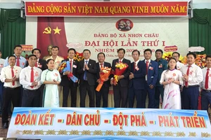 Đồng chí Nguyễn Tiến Dũng giữ chức Bí thư Đảng ủy xã Nhơn Châu