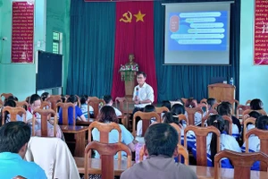 Đak Pơ: Tập huấn nâng cao năng lực thực hiện quyền trẻ em