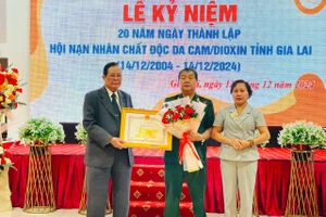 Kỷ niệm 20 năm Ngày thành lập Hội Nạn nhân chất độc da cam/dioxin tỉnh Gia Lai