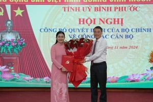 Bà Tôn Ngọc Hạnh giữ chức Bí thư Tỉnh ủy Bình Phước