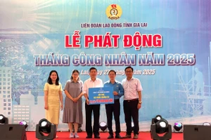 Gia Lai: 1.500 đoàn viên tham gia lễ phát động Tháng Công nhân 