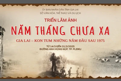 Triển lãm ảnh Gia Lai-Kon Tum những năm đầu sau 1975 sẽ diễn ra trong tháng 3