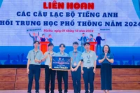 Trường THPT chuyên Hùng Vương đạt giải nhất Liên hoan các câu lạc bộ tiếng Anh khối THPT