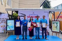 Nhà thiếu nhi phường Pleiku ra mắt Câu lạc bộ thư pháp