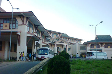 Trung tâm thông tin thư viện Trường ĐH Đà Lạt. Ảnh: Ngô Khắc Lịch