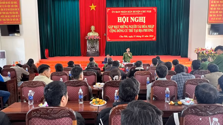 Quang cảnh Hội nghị Gặp mặt. Ảnh: Đinh Yến