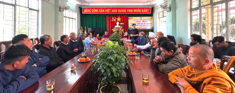 Toàn cảnh buổi gặp mặt. Ảnh: Đinh Yến