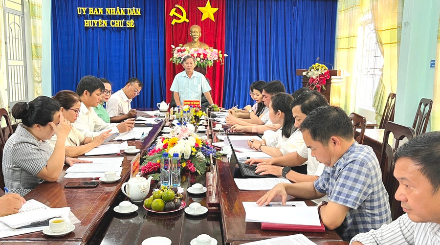 Quang cảnh buổi giám sát. Ảnh: Đinh Yến