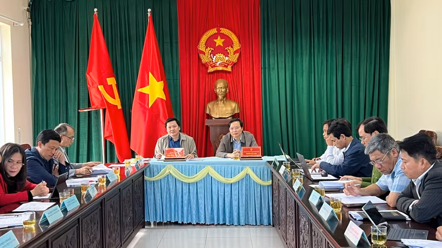 Quang cảnh buổi tiếp công dân tháng 1-2024. Ảnh: Đinh Yến