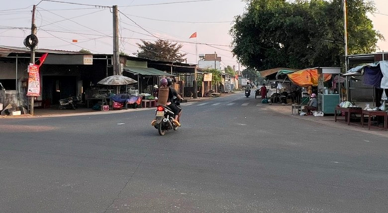 Một góc xã Ia Hrung hôm nay. Ảnh: Đinh Yến Một góc xã Ia Hrung hôm nay. Ảnh: Đinh Yến