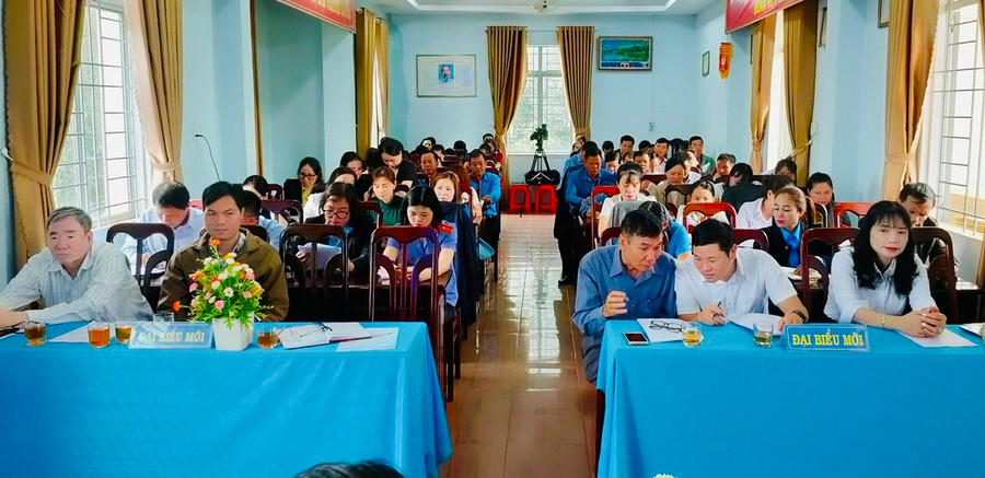 Các đại biểu tham dự hội nghị. Ảnh. Đinh Yến Các đại biểu tham dự hội nghị. Ảnh. Đinh Yến