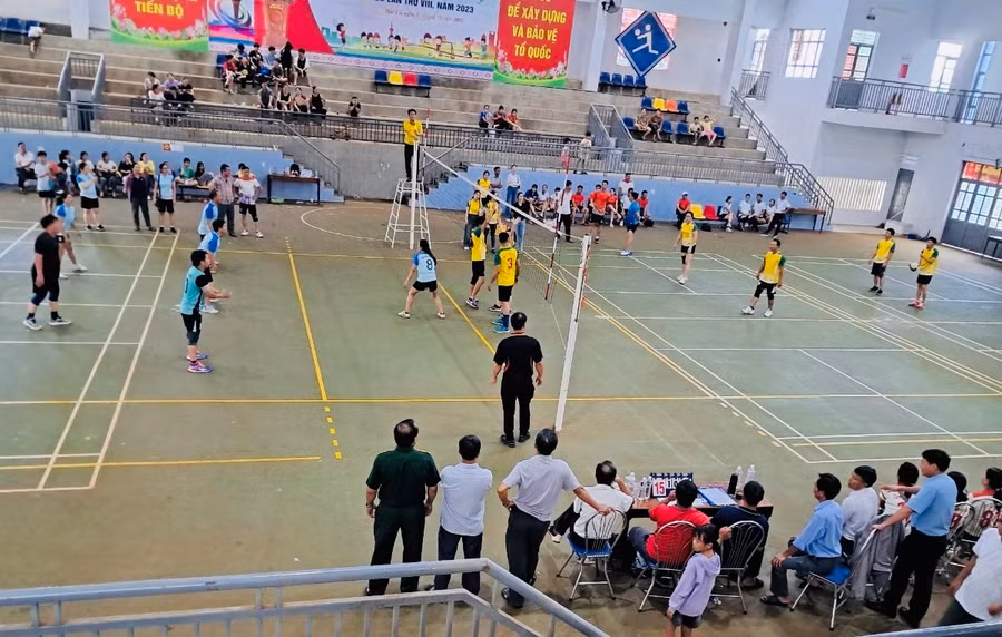 Các vận động viên tranh tài tại Giải. Ảnh: Thế Kỳ