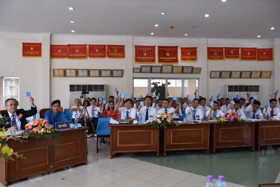 Các đại biểu dự Đại hội. Ảnh: Đinh Yến