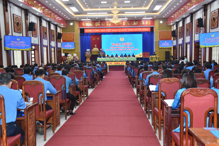 Quang cảnh khai mạc Đại hội. Ảnh: Đinh Yến