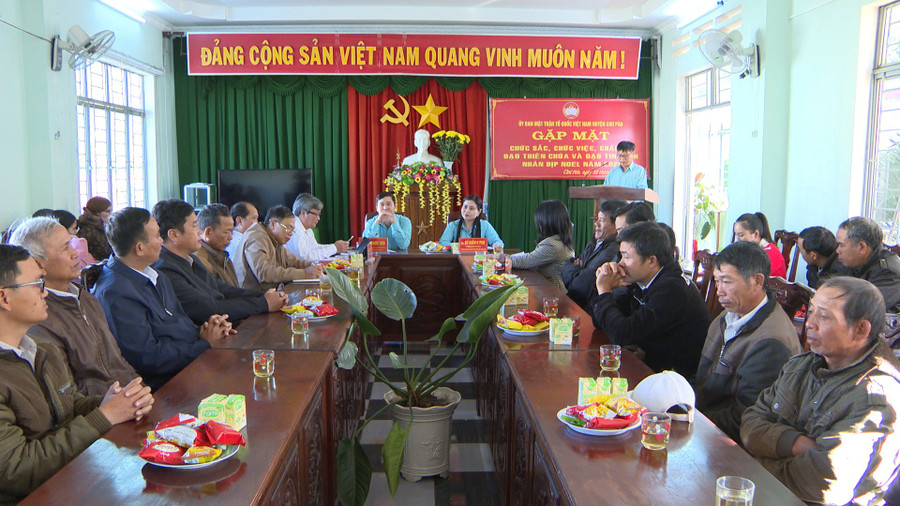 Toàn cảnh buổi gặp mặt. Ảnh: Đinh Yến Toàn cảnh buổi gặp mặt. Ảnh: Đinh Yến