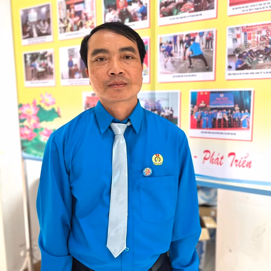 Ông Nguyễn Minh Nhựt-Chủ tịch Công đoàn cơ sở Trường Cao đẳng Gia Lai: "Đơn vị lĩnh hội, tiếp thu nội dung tại đại hội xây dựng kế hoạch cụ thể hóa triển khai nghị quyết phù hợp". Ảnh: Đinh Yến