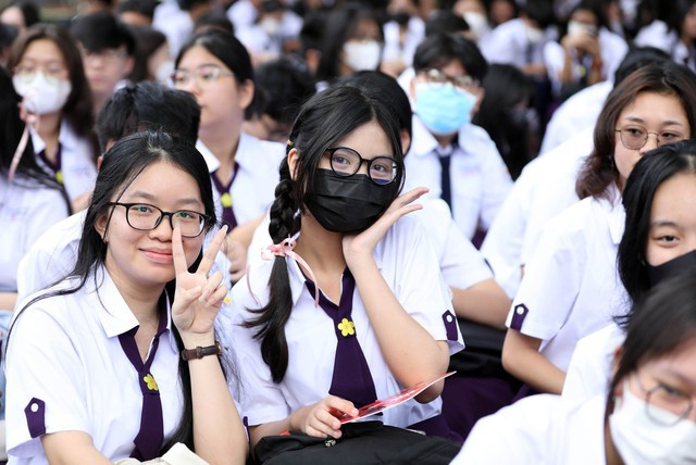 Bộ GD-ĐT đề xuất phương án thi tốt nghiệp THPT cho học sinh theo Chương trình GDPT 2018. Ảnh: NGỌC DƯƠNG