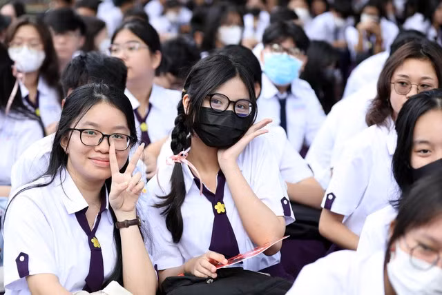 Bộ GD-ĐT đề xuất phương án thi tốt nghiệp THPT cho học sinh theo Chương trình GDPT 2018. Ảnh: NGỌC DƯƠNG