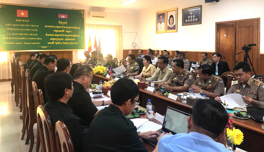 View of the meeting. Photo: Doan Binh z7140821482172-0d800e5059241d0657161976e3dd35b9.jpg