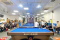 Gần 100 cơ thủ tham dự Giải Billiards Carom 3 băng tranh Cúp Đông Quang Gia Lai tại phường Diên Hồng, Gia Lai vào ngày 16-1.