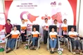 Ban tổ chức đã tiếp nhận gần 90 đơn vị máu