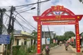 Khu trung tâm xã Ia Piơr phát triển sầm uất, đường sá thuận tiện cho người dân đi lại và giao thương hàng hóa. Ảnh: Lê Nam