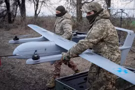 Ukraine đặt mục tiêu sản xuất 1 triệu UAV trong năm nay. Ảnh: AP