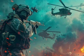 Thành phố Pokrovsk ("Pháo đài miền Đông" của Ukraine) chìm trong khói lửa sau trận chiến ác liệt, phản ánh cuộc chiến giành quyền kiểm soát Donetsk