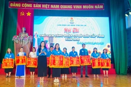 75 thí sinh tham gia hội thi Chủ tịch Công đoàn cơ sở giỏi cấp tỉnh năm 2025