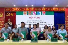 Phòng Giao dịch Pleiku ký kết hợp đồng ủy thác với các hội, đoàn thể 