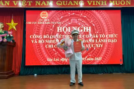 Ông Trần Quang Thành giữ chức Phó Chi cục Trưởng Chi cục Thuế Khu vực XIV