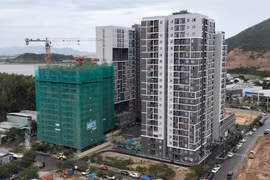 Dự án NƠXH Tân Đại Minh 2 (Lamer 2) đang trong thời gian hoàn thiện. Ảnh: T.SỸ