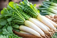 Lá củ cải trắng: “Siêu thực phẩm” bị bỏ quên